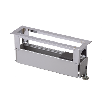 [SM-CEP-4M] Caja Para Instalación en Escritorio para Voz, Datos o Contactos Eléctricos / Capacidad para 4 Módulos / Salida de Cables Posterior / Los Módulos se Adquieren Aparte / (KFC134/14CY)
