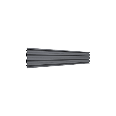 Accesorio_ Riel de Aluminio con Longitud 1750 mm | Ancho 120 mm|  Espesor 9 mm | Incluye Tapas y Tornillos | Compatible con estructura para Videowall | Diseño Modular