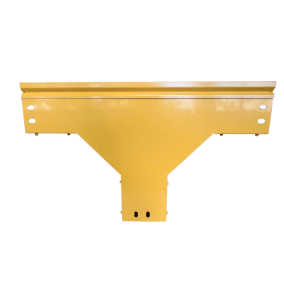 [CHFBTV4X4R8EPK] CHFIBER T VERTICAL DE ALUMINIO PERALTE 4" ANCHO 4" RADIO 8" CON RECUBRIMIENTO EN PINTURA EPÓXICA, INCLUYE TAPA , UN PAR DE COPLES Y TORNILLERÍA.