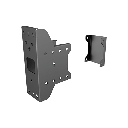 Accesorio_ Placa para Montaje doble de Pantallas Para Exhibicion de Pared a Pared| Dimensiones 225.2 mm x 126.2 mm x 95 mm