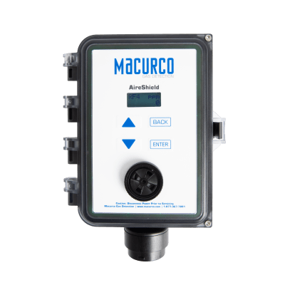 [AS-A10-704-000-N] Monitor AirShiled Analogico Para Gas Refrigerante R410A| 10,000 PPM | Sin Buzzer