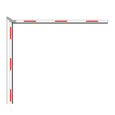 [366000371] Brazo Articulado 3 mts (1.5+1.5) para Barreras Hikvision Serie DSTMG520 / Requiere Enganche Articulado