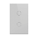 (ZigBee) Apagador switch inalámbrico ZigBee . Cable Neutro Opcional, control de 2 regresos de carga, 110V