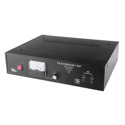 TRANSMISOR DE TELEVISION TV10B/5, CANAL 5 y 10 W de Potencia.