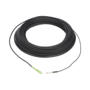 Rollo de Fibra Óptica Drop Redonda G657A2 Monomodo Simplex de 100 Metros (328.08 Pies) con Conectores SC/APC-SC/APC para Instalaciones Aéreas, Subterráneas o a la Intemperie