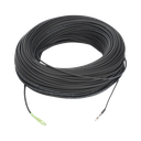 Rollo de Fibra Óptica Drop Redonda G657A2 Monomodo Simplex de 150 Metros (492.13 Pies) con Conectores SC/APC-SC/APC para Instalaciones Aéreas, Subterráneas o a la Intemperie