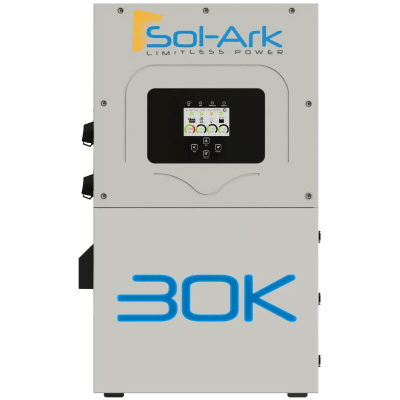Inversor Hibrido Interactivo SOL-ARK, 30 Kw, 220 Vcc, 3 Fases, IP65, 160-500 Vcc baterias