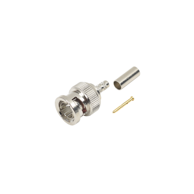 Conector BNC Macho para Mini Coaxial 1164A, 8212 (Video Vigilancia).