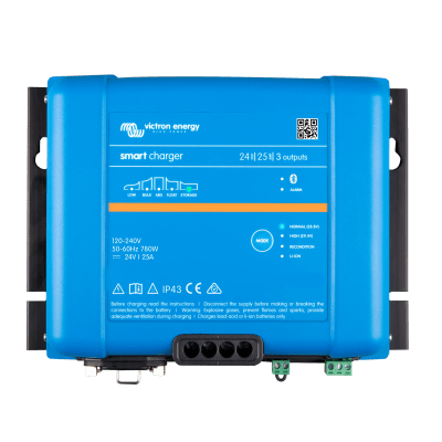 [PSIP4324/25] Phoenix Smart IP43 24/25 / Cargador de Baterías 24V, 25A / Para Ambientes Marinos y Terrestres. /  Para baterías de Plomo y Litio