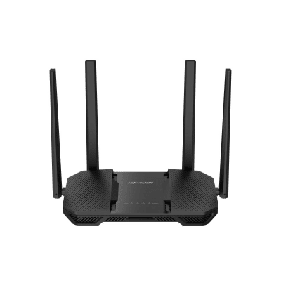 Router Inalámbrico WISP Gigabit / Hasta 1200 Mbps / Doble Banda AC (2.4 GHz y 5 GHz) / 3 Puertos LAN 10/100/1000 Mbps + 1 Puerto WAN 10/100/1000 Mbps /  4 Antenas Externas Omnidireccional de 5 dBi / Interior