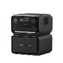 EcoFlow River 3 | Estación de Energía Portátil 858Wh Litio LFP / 2 AC 300 W (Max. 550W) / 1 USB-C 100W / 2 USB -A 12W / Cargador de Coche 8A a 12 o 24V / Conectividad WiFi y Bluetooth (App) / Carga Solar 110W Max.