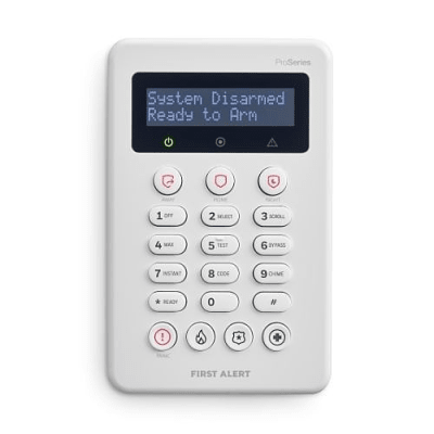 [VISTAHPKP] Teclado de Seguridad VISTAHPKP / 2 Líneas Alfa / Pantalla Personalizable / Teclas de Emergencia Dedicadas / Diseño Slim / Compatible con VISTA H3 Hybrid Series