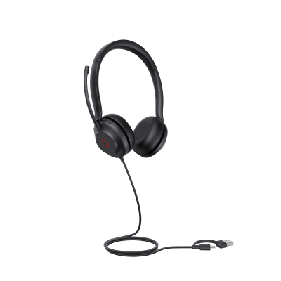 [UH35-MONO-UC-USB-C/A] Diadema Alambrica UH35 Mono de Yealink USB-C/A