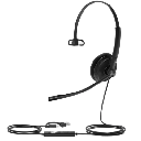 Diadema Alámbrica UH34 Lite Mono Teams de Yealink USB-C/A con Almohadillas de Espuma