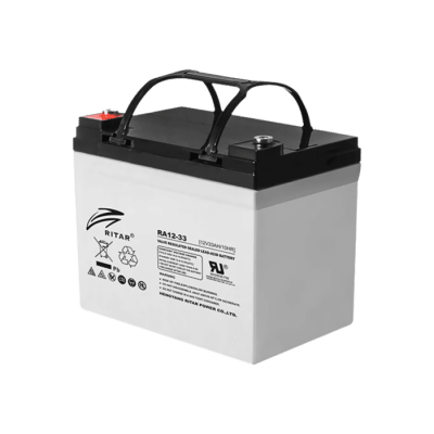 [RA1233] Batería 12 Vcc / 33 Ah / Tecnología AGM-VRLA / Aplicaciones de UPS / Respaldo