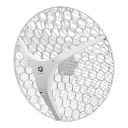 CPE para exteriores de largo alcance con Wi-Fi 6, ideal para enlaces punto a punto, disponible en una versión de 27 dBi (XL).