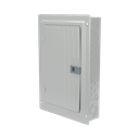 Centro de carga trifásico 3 Fases, 4 Hilos para interruptores QP, de 12 polos - 24 circuitos, 120/240vca, Barras de aluminio 125 Amp, Nema 1, uso interior. Incluye tapa.
