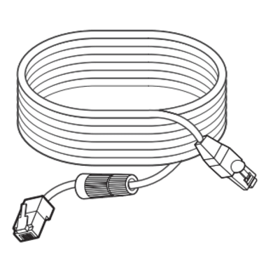 [SCL-150] Cable Extensión de 15 Metros (49.21 Pies) para Colocar Lentes Remotos Compatible con Cámara PNM-9000QB Hanwha