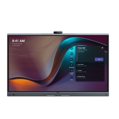 [MB-65-PRO-A02] Yealink MeetingBoard 65 Pro, Centro de Colaboración Inteligente con IA, 4K UHD, Android 13, Micrófonos Integrados y Cámara Ultra Gran Angular