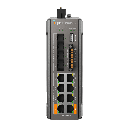 Switch de Red SP5012FM-L2 (V2) / 8 Puertos 10/100/1000Mbps PoE / 4 Puertos SFP 1000M/2.5G/10Gbps / Capacidad de Conmutación 96Gbps / Alimentación Dual DC / Instalación DIN-rail, Pared o Escritorio / Certificaciones CE, FCC, RoHS, UKCA