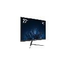 Monitor LED Full HD (1080p) de 27" / Bocinas Integradas / 100 Hz / Ideal para CCTV, Oficina y Hogar / Entrada HDMI-VGA / VESA (100 X 100) / Uso 24/7 / IPS / Ultra Delgado
