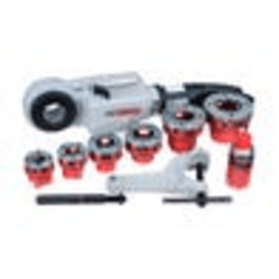 [SYS-862] Tarraja Eléctrica para Tubo / 1010 W / Capacidad 1/2"-2" / Velocidad Roscado 25-15 rpm / Reversa 58 rpm / Peso 6 kg / Doble Aislamiento / Incluye Adaptadores Monoblock y Euroblock