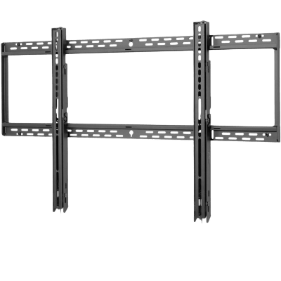 [SF680P] Montaje Universal Pantallas Planas 60"-98" / Capacidad 350 lb (158 kg) / Perfil Ultra Delgado 1.73" / Auto-Bloqueo sin Herramientas / Placa Abierta para Cableado / VESA hasta 1100 x 600