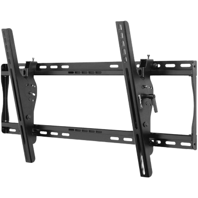[ST650] Montaje de pared Universal con inclinacion para Pantallas de 40" a 75" / Inclinación +15° a -5° / Capacidad Carga 79 kg / Sistema Hook-and-Hang Instalación Individual