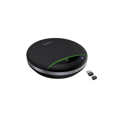 [SP96-WITH-DONGLE-USB-C/A] Altavoz de Conferencia SP96 de Yealink con Micrófonos 360° y Cancelación de Ruido Inteligente