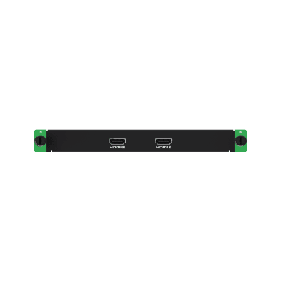[DS-C66S-02HI/4K] Tarjeta de Entrada HDMI 4K 2 Canales / Resolución 4K60 (4096x2160) / HDMI 2.0 / HDR10 y HLG / HDCP 2.3 / Audio Dual Channel 48 kHz / Frame Rate 24-120 Hz
