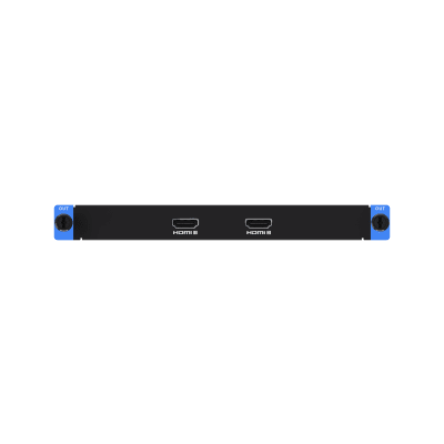 Tarjeta de Salida HDMI 4K 2 Canales / Resolución 8.84 MP / Audio Compuesto