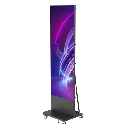 Poster LED de Piso / Pixel Pitch 1.8 mm / Modular (Puede Crecer con Mas Posters) / Case para Transporte / Uso en Interior / Calidad de Video Destacada