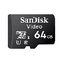 Sandisk Video Ultra SDXC UHS-I/Class 10 MSD SDSDQAS4-064G-BP
