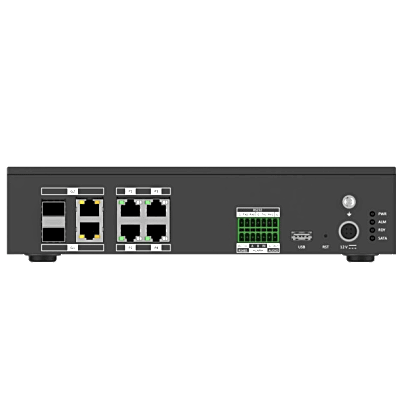 [DS-TP50-08I/4T] Terminal Server para Tráfico Inteligente / 8 Canales Hasta 20MP / 8TB HDD / 4 Puertos Ethernet 100M + 2 Puertos Gigabit / Exterior IP67 / Protocolos H.264-H.265 / Gestión de Tráfico y Video