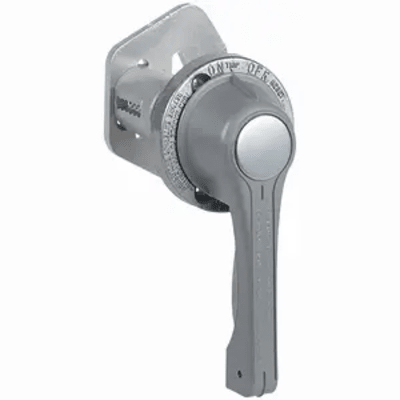 [HUB-EXH-1A8] Mango para Interruptor de Circuito EXH Series / Aplicación en Enclosures Explosion-Proof / Activación Frontal de Breakers / Material Aluminio Libre de Cobre con Eje Acero Inoxidable 316 / Certificaciones Clase I Div 1 & 2 Grupos B,C,D /