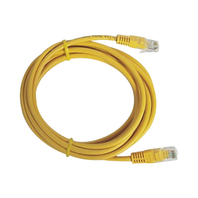 Cable de Parcheo UTP Cat5e - 7.0 Metros (22.97 Pies) - Amarillo