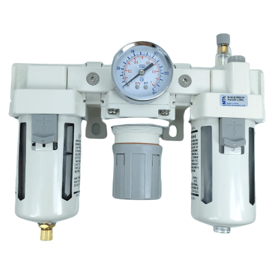 [NTA-AC4000-04] Lubricador de Regulador de Filtro / Puerto G1/2´´ / Presión Máxima 150 psi / Caudal Máximo 5500 L/min / Precisión de Filtro 40µm