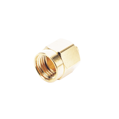 [RSA-3500-1-085] Conector SMA Macho para cable Semi-Rígido de 0.085" de Diámetro, Oro/ Oro/ Teflón.