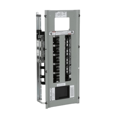 [P1E30MC250AT] Interior de tablero P1, para montar interruptores BL/BQD, 250 A, 3F, 4H, 220/127 ó 480/277 V c.a., 30 Circuitos, Barras de Aluminio
