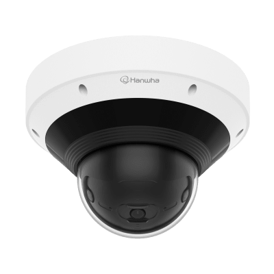 [PNM-A13022RV] Cámara Panorámica AI IR 13 Megapíxeles / Visión 194° - 93° / Análisis Inteligente con IA / Detección Persona-Vehículo-Matrícula / WiseNR II y WiseStream / IR 20 mts / IP66 IK10 NEMA4X