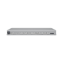 UniFi Switch Pro Max 24 – Switch Capa 3 con 24 Puertos (8 × 2.5 GbE y 16 × 1 GbE), 2 Puertos SFP+ 10G y Pantalla Informativa Integrada