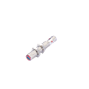Sensor Fotoeléctrico Difuso / Cilíndrico M12 / 100 mm Alcance / PNP Colector Abierto / IP67 / Metal / Conector M12 4 Pines