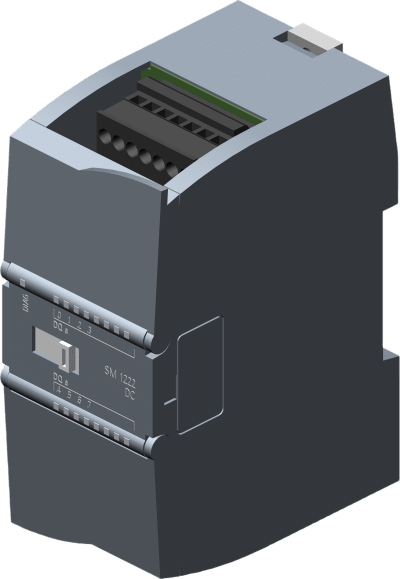 Módulo Digital de Salida SM 1222 / 8 Salidas DO 24V DC / Transistor 0.5A / Protección IP20 / Aprobaciones Globales / Potencial de Calentamiento Global 68.6 kg CO2 eq