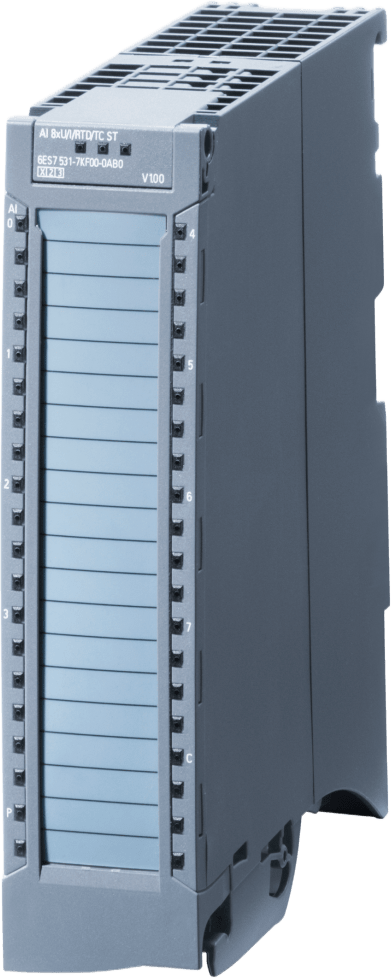 [6ES7531-7KF00-0AB0] Módulo Entrada Analógica SIMATIC S7-1500 / AI 8xU/I/RTD/TC ST / 16 bit Resolución / 0.3% Precisión / 8 Canales / 4 RTD / Compensación Temperatura / Diagnósticos Avanzados / PROFINET