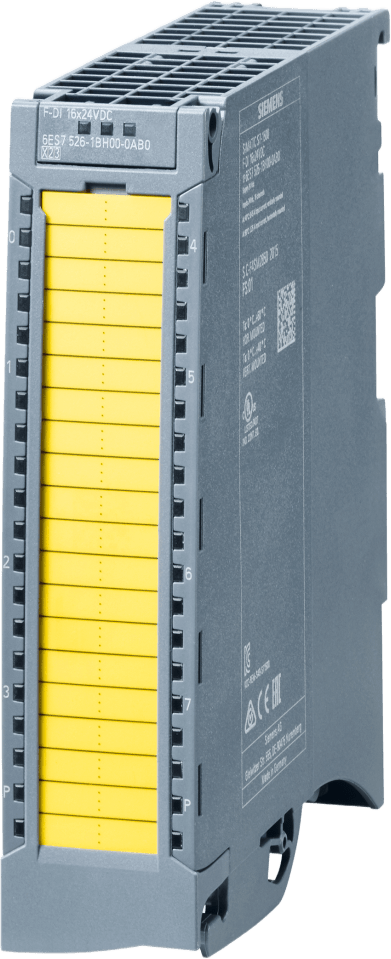 Módulo Digital de Entrada Segura F-DI / 16 Entradas 24V DC PROFIsafe / SIL 3 IEC 61508 / PL E ISO 13849-1 / 35 mm Ancho / 4 Salidas Encoder