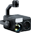Cámara Dual Light C50N con IA, Visión Nocturna, Sensor Térmico 1K, Telémetro Láser 2 km, Zoom Óptico 25x, Puntero Láser Verde, Luz Auxiliar NIR, Compatible DJI M350/M400