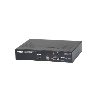 [KE8952T] Extensor KVM sobre IP 4K HDMI | 3840x2160 @ 60Hz | Transmisión USB 2.0 | SFP Fiber 1Gbps | PoE IEEE 802.3at | AES 128-bit | Gestión Matrix CCKM