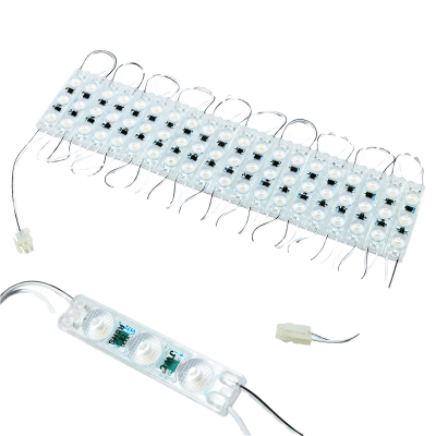[JUML-2936-C] Módulo LED Resistente a Intemperie / 4500 Lúmenes / 110V / Luz Cálida 2 700 K / Hasta 20 Módulos en Serie / No Requiere Transformador.