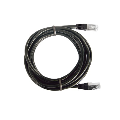 Cable de Parcheo FTP Cat5e - 2.0 Metros (6.56 Pies) - Negro