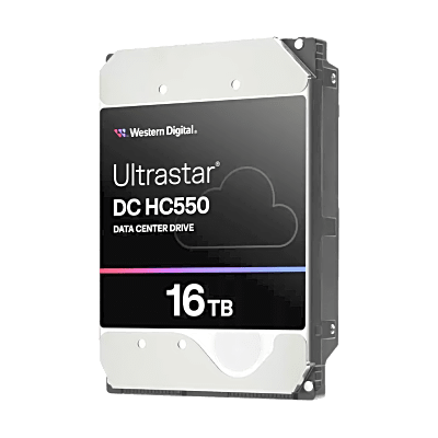 Disco Duro Data Center / 16TB / 7200 RPM / SATA 6 Gb/s / SAS 12 Gb/s / CMR / Helium / HelioSeal / RVS / 2.5M-hour MTBF / 5 Años Garantía